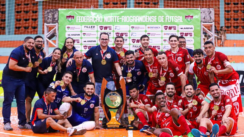 América-RN bate Apodi e é campeão estadual de futsal de 2025