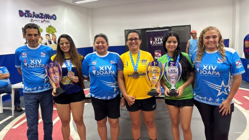 Bianca Almeida, de Santarém, conquista ouro no tênis de mesa na fase estadual dos Jogos Abertos do Pará