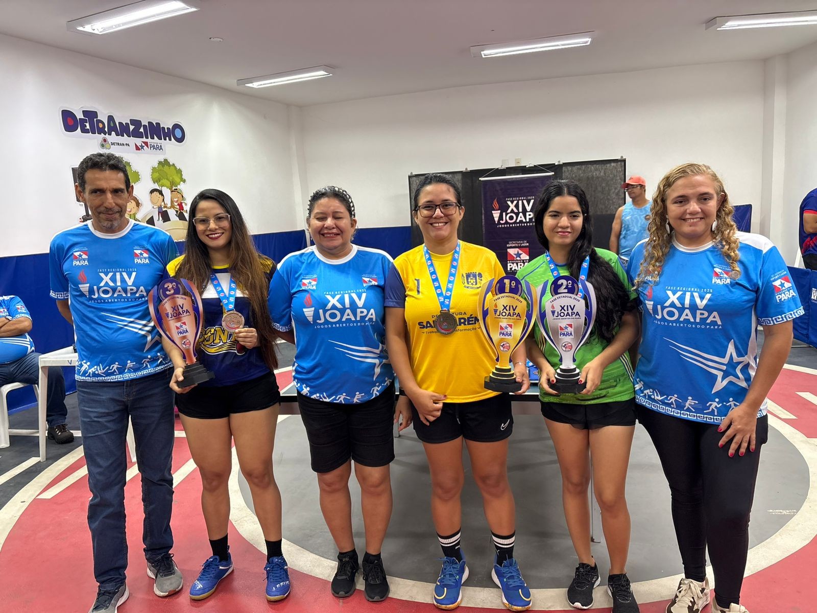 Bianca Almeida, de Santarém, conquista ouro no tênis de mesa na fase estadual dos Jogos Abertos do Pará