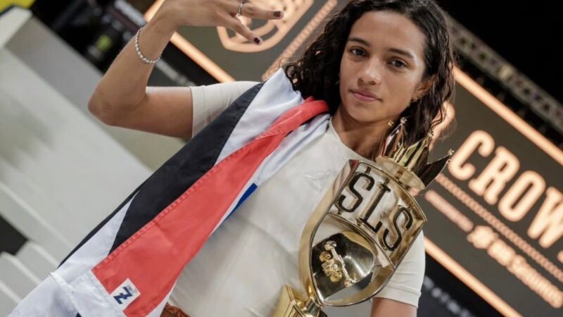 Rayssa Leal chega ao 27º título internacional e é tetracampeã mais jovem da história da SLS