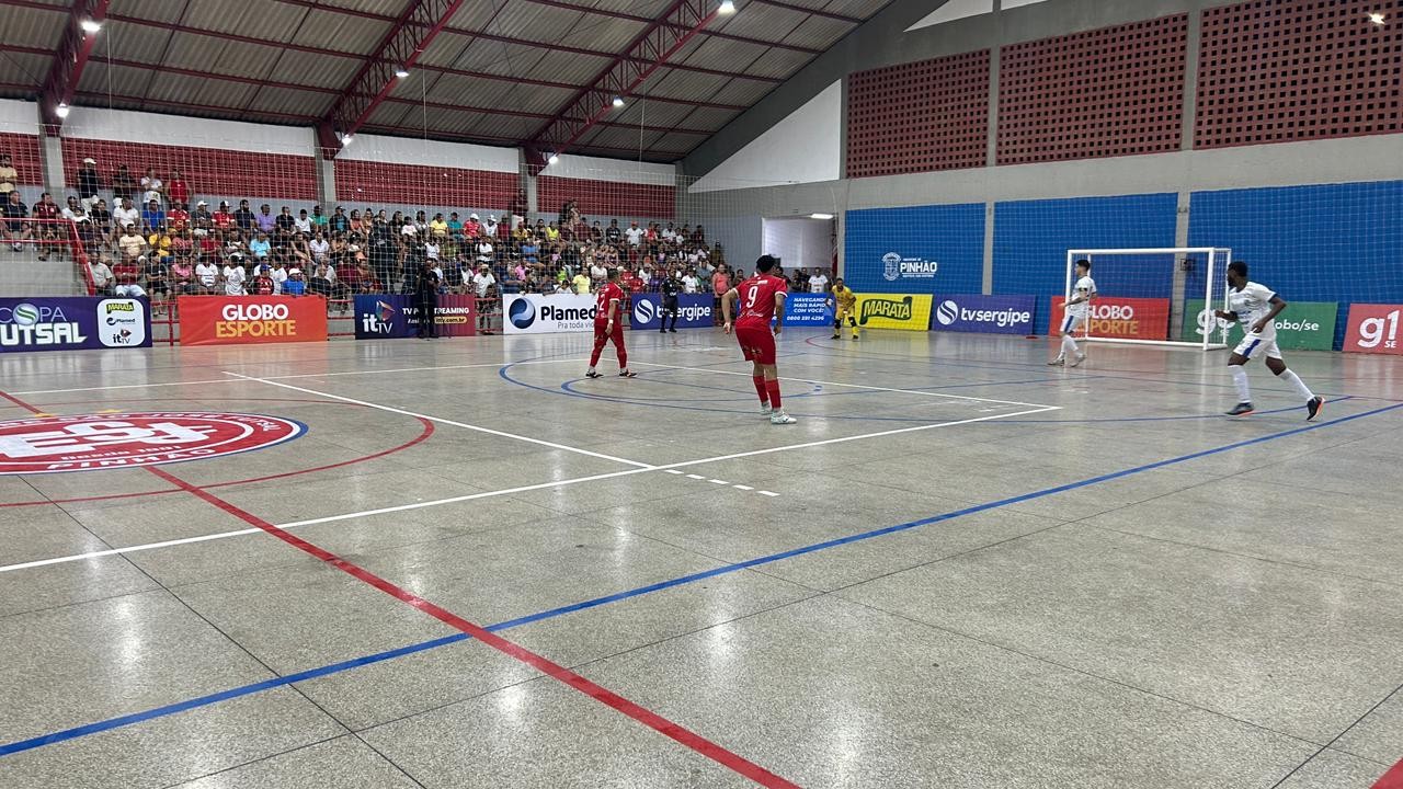 Pinhão vence Itaporanga por 3 a 0 e sai na frente na semifinal da Copa TV Sergipe