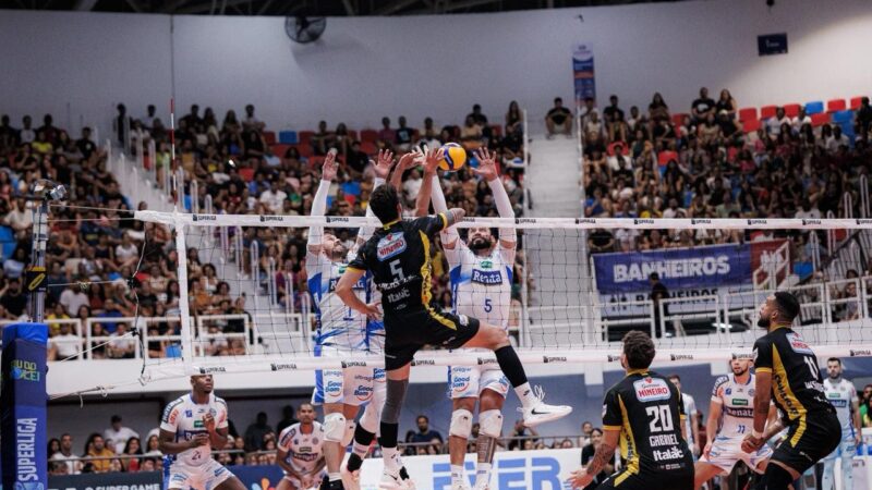 Campinas domina Praia Clube, vence no Maranhão e assume vice-liderança da Superliga Masculina