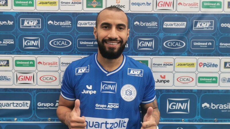 São Bento anuncia atacante Juan Leite para a Série A2