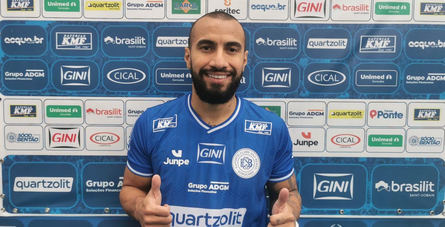 São Bento anuncia atacante Juan Leite para a Série A2