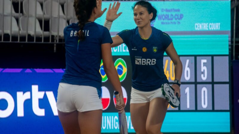 Com Brasil, Copa do Mundo de Beach Tennis define semifinais; veja duelos