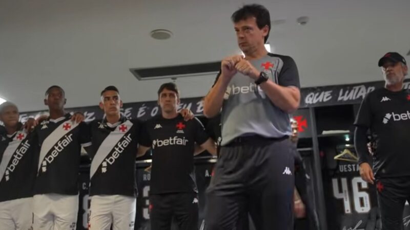 Diniz, Vegetti e Coutinho fazem discurso em vitória do Vasco sobre o Fluminense: “Vamos dar a vida”