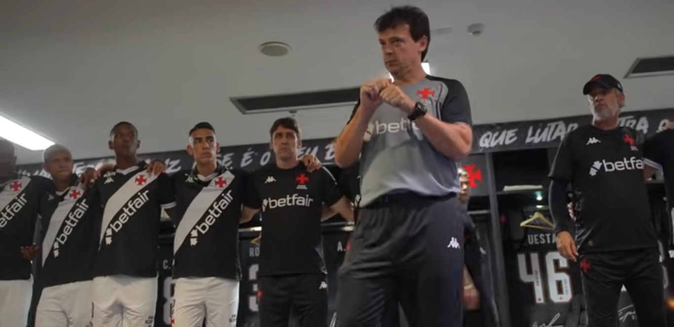 Diniz, Vegetti e Coutinho fazem discurso em vitória do Vasco sobre o Fluminense: “Vamos dar a vida”