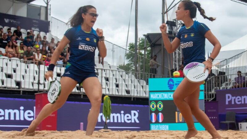 Brasil está na final da Copa do Mundo de Beach Tennis; veja onde assistir ao vivo
