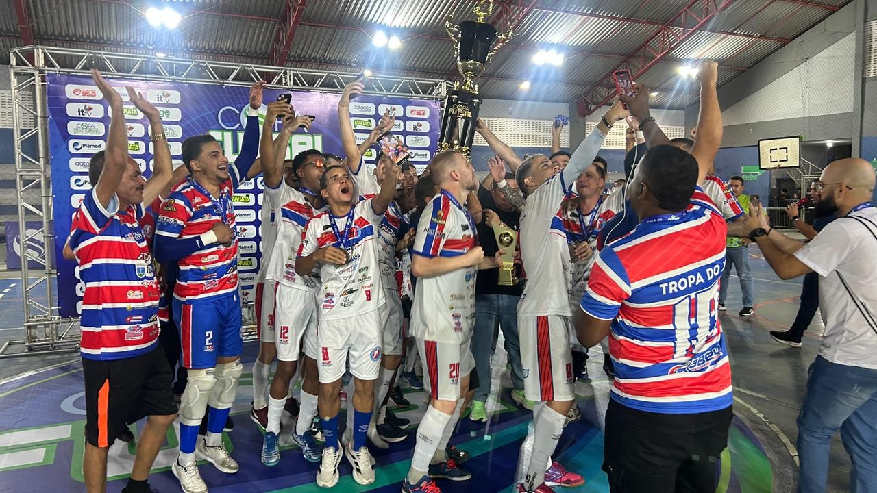 Itabaiana chega ao tri da Copa TV Sergipe de Futsal; veja lista de campeãs