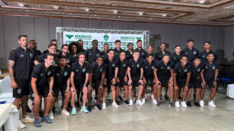 Com 30 jogadores, Manaus apresenta elenco e comissão técnica para a temporada 2026