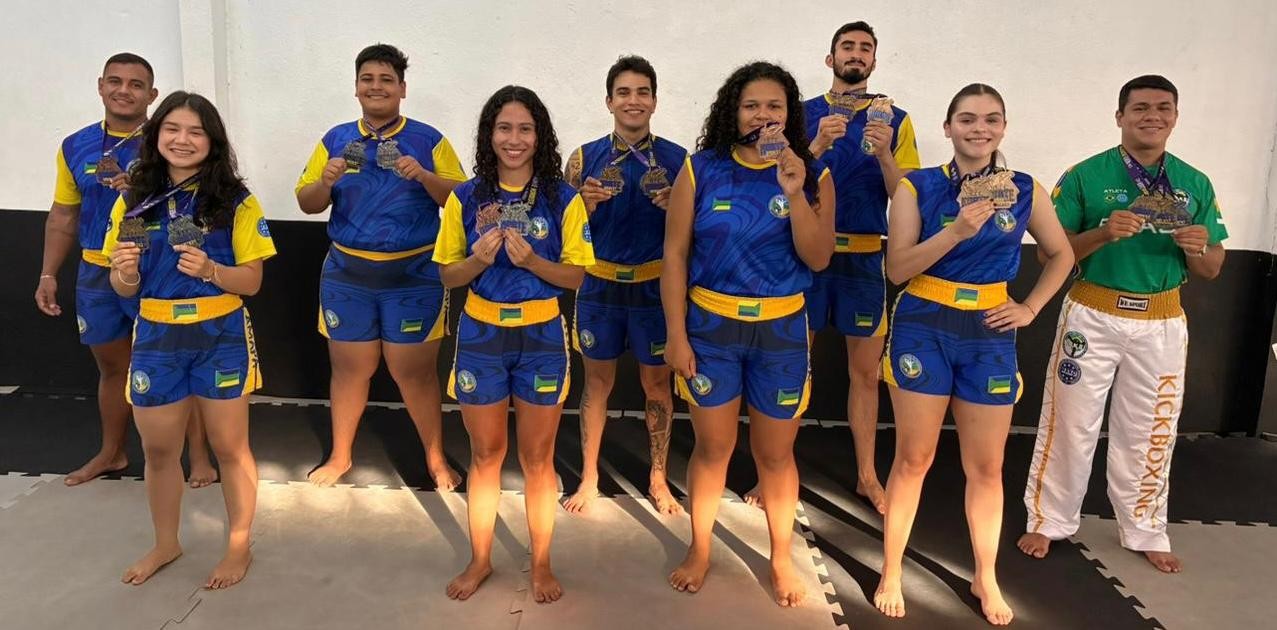 Delegação amapaense termina em terceiro lugar na Copa Norte-Nordeste de Kickboxing