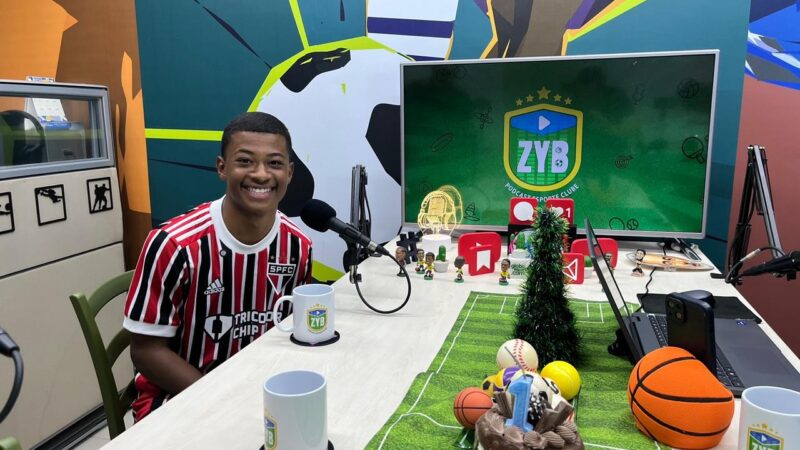 Robert William fala da trajetória na base do São Paulo, adaptação e expectativas ao ZYB Podcast