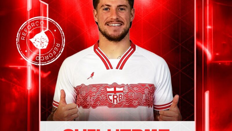 CRB fecha a contratação do atacante Guilherme Pato, ex-América-MG