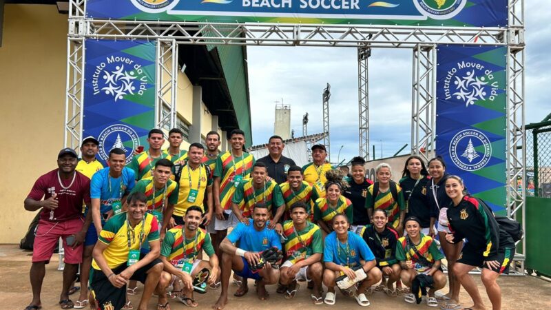 Sampaio Corrêa goleia Mar Azul e avança à semifinal da Supercopa de Futebol de Areia