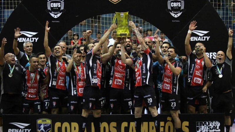 Joinville é campeão da Copa dos Campeões Regionais de Futsal