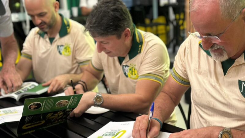 Livro do centenário do Mirassol é lançado e eterniza trajetória do clube