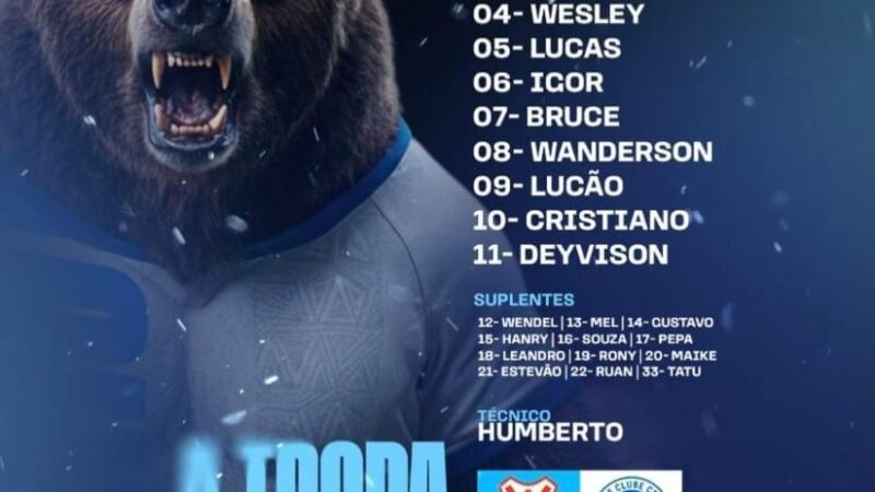 Cruzeiro-AL apresenta novo time no empate com o Sergipe; veja a escalação