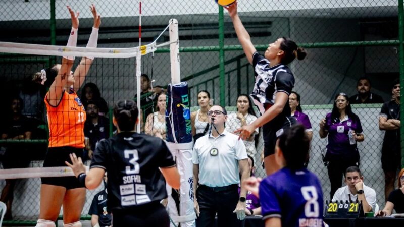 Ceará vence Ascade-DF e assume terceira posição na Superliga B