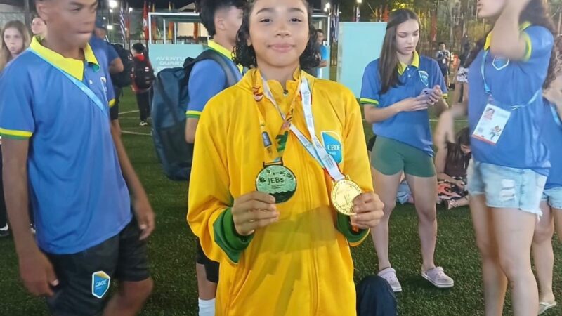 Atleta da Rede Cuca conquista ouro no Sul-Americano Estudantil