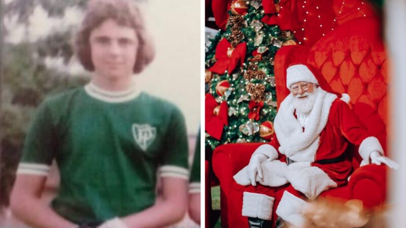 “Ho ho hóquei”: Papai Noel troca patins por trenó no interior de SP