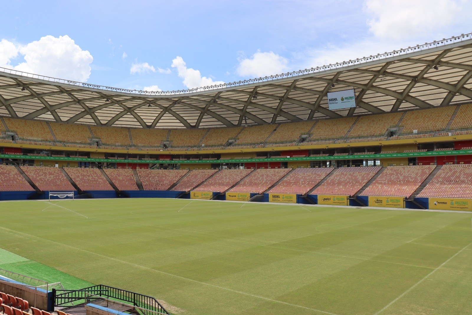 Arena da Amazônia está pronta para a abertura do Campeonato Amazonense 2026, diz Sedel