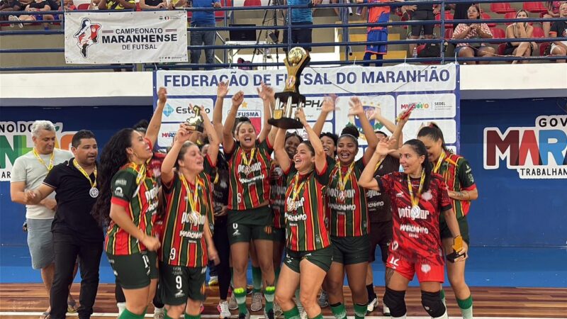 Sampaio Araioses é campeão do Campeonato Maranhense de Futsal Feminino