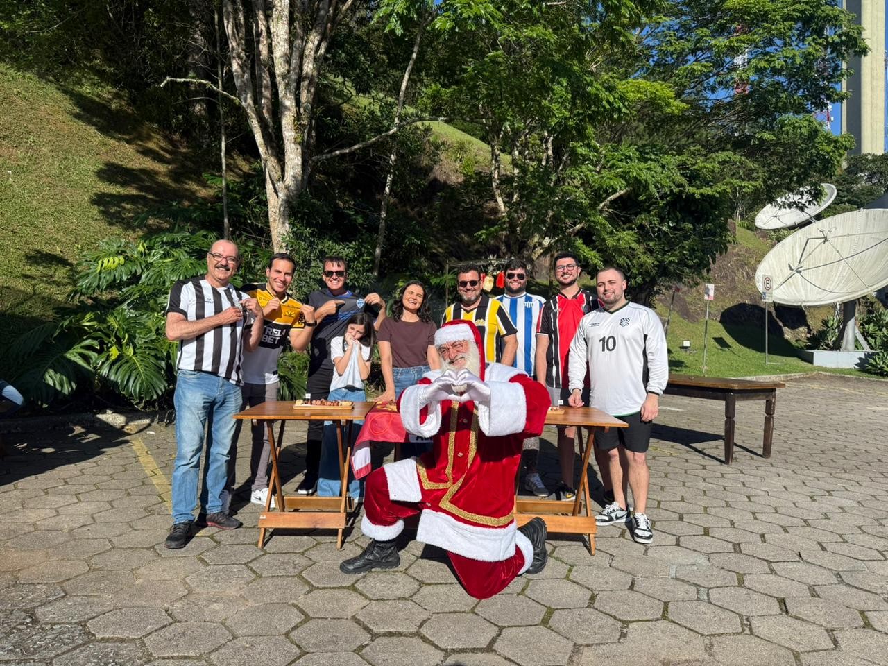 Churrasquinho GE entra no clima de Natal para encerrar o ano