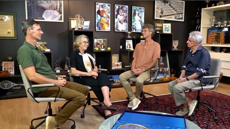 Família Kuerten relembra carreira de Guga e impactos dela na trajetória familiar: “Conseguimos”