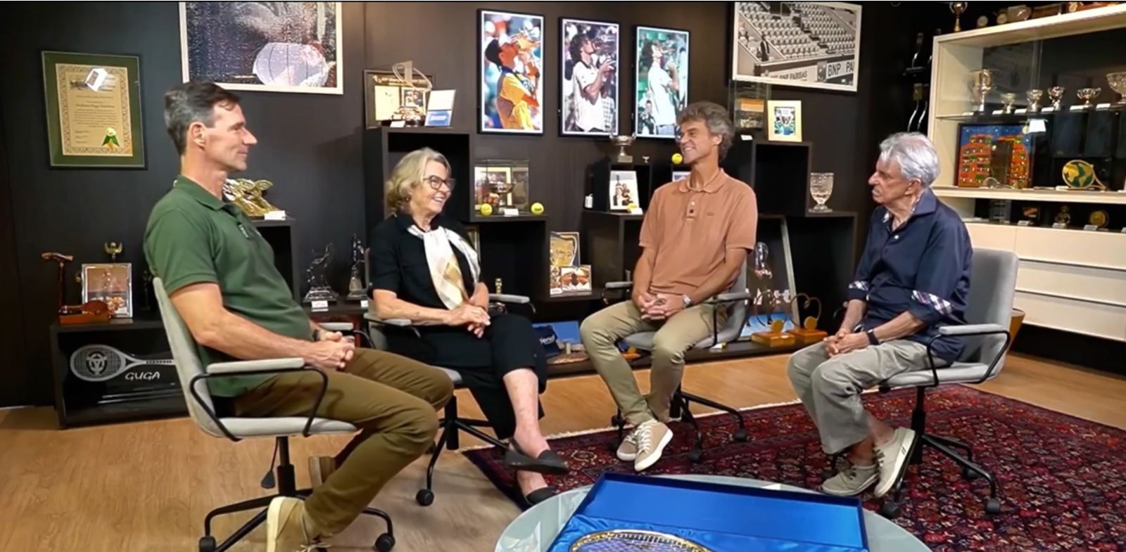 Família Kuerten relembra carreira de Guga e impactos dela na trajetória familiar: “Conseguimos”