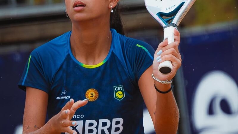 Atleta de Florianópolis disputa a Copa do Mundo de Beach Tênis