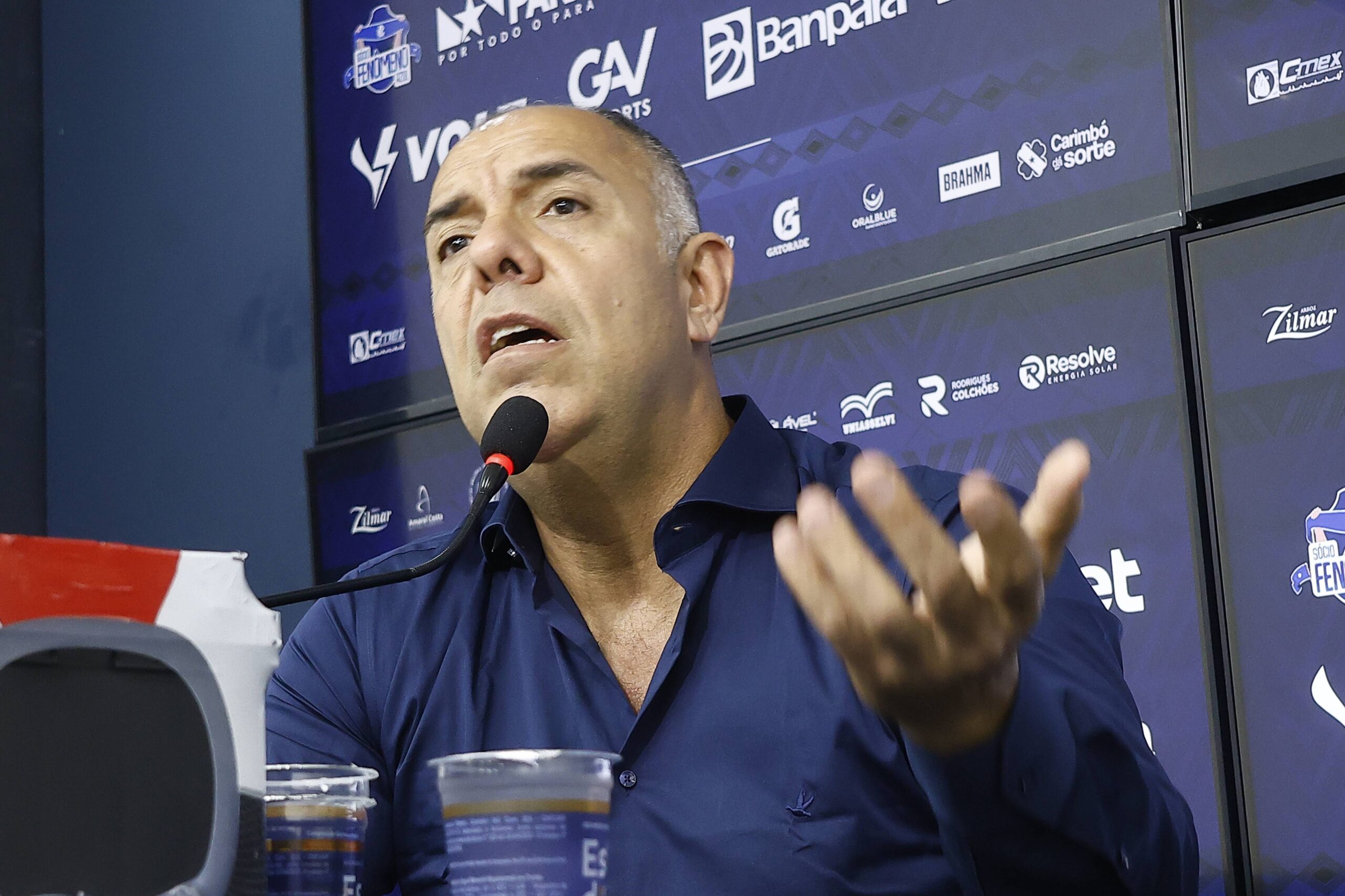 Após especulações, Marcos Braz fala sobre contrato para 2026: “Meu lugar é no Remo”