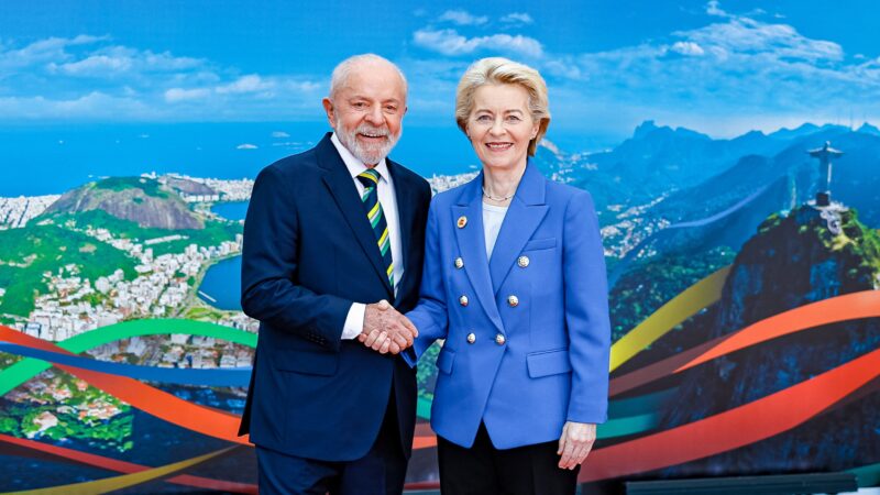 Mercosul-UE: Lula vai se encontrar com Von der Leyen durante viagem ao Rio para falar sobre acordo