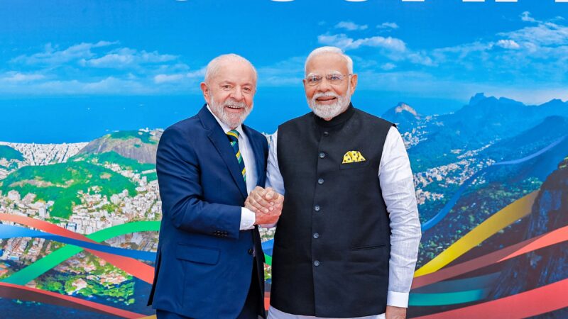 No dia em que Trump lança Conselho da Paz, Lula conversa com premiê da Índia sobre reforma da ONU