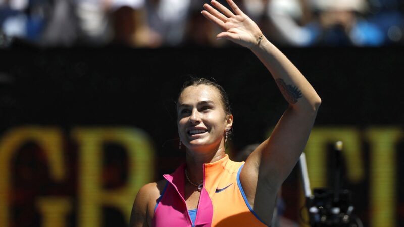 Número 1 do mundo, Sabalenka vence e avança à terceira rodada no Australian Open