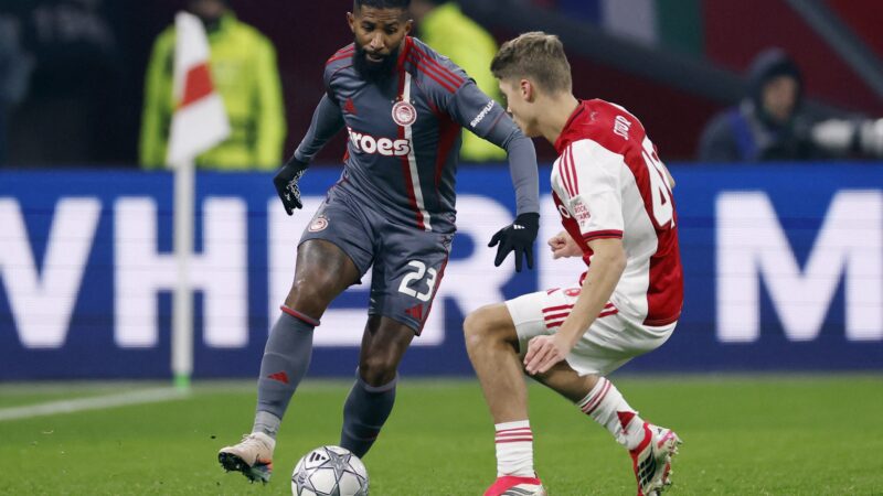 Rodinei celebra primeiro mata-mata de Champions com destaque no Olympiacos: “Sonho realizado”