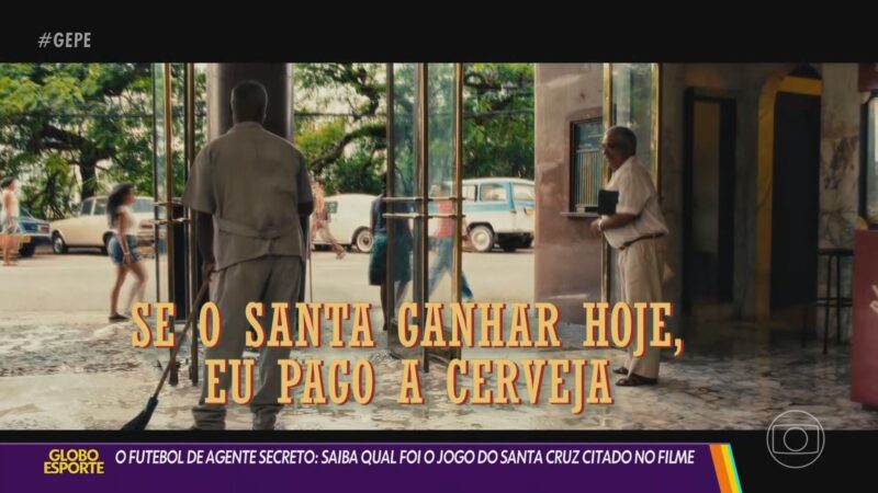 Futebol no Oscar: saiba qual foi o jogo citado em O Agente Secreto