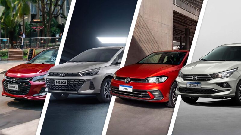 LISTA: veja os 10 carros que mais econômicos do Brasil em 2025, segundo o Inmetro