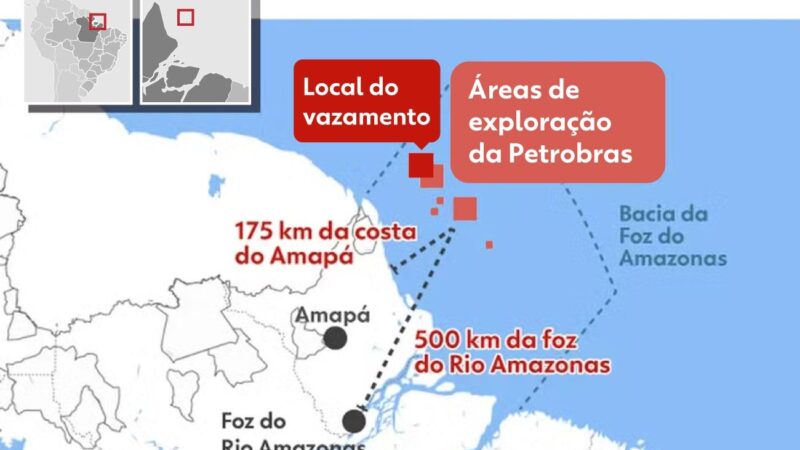 Petrobras confirma que vai atender solicitação do MPF sobre perda de fluido em águas profundas no Amapá
