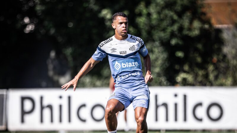 Volante Sandry, do Santos, faz exame e deve ser anunciado pelo Criciúma