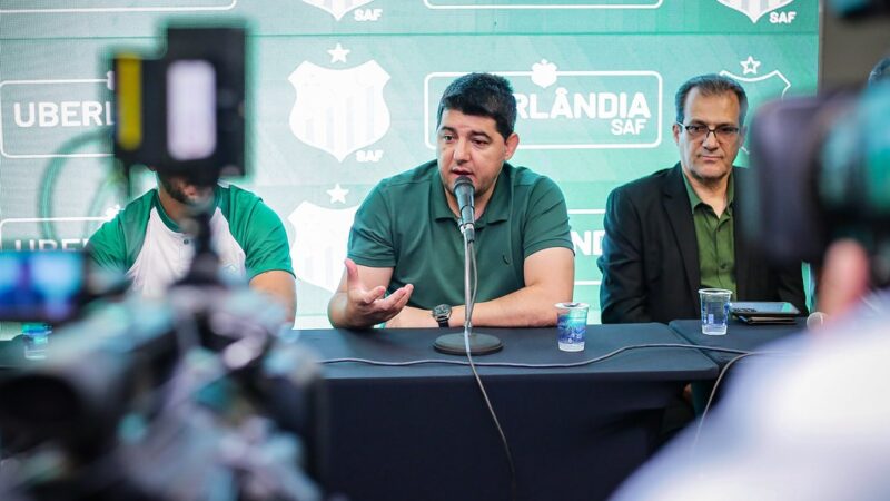 200 dias de SAF no Uberlândia: Fábio Mineiro destaca melhorias no clube, mas vê equilíbrio nas contas como desafio