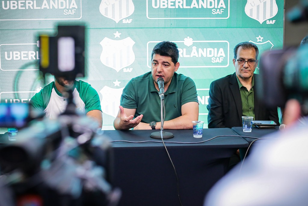 200 dias de SAF no Uberlândia: Fábio Mineiro destaca melhorias no clube, mas vê equilíbrio nas contas como desafio