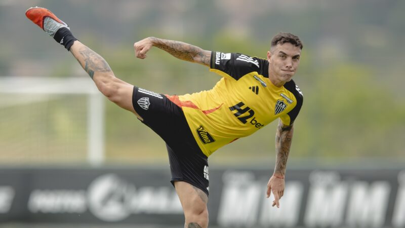 Saravia deixa o Atlético-MG e fica livre para assinar com novo clube