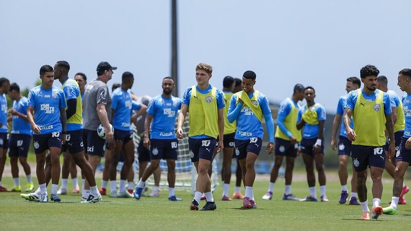 De olho em Libertadores e fora da Copa do Nordeste, Bahia pode fazer 77 jogos em 2026