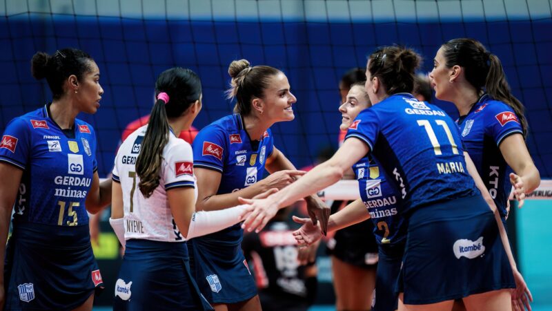 Minas bate Paulistano Barueri e reduz distância para líder Sesc-Flamengo na Superliga feminina