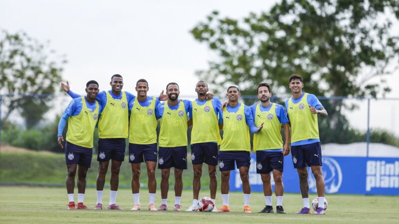 Bahia fecha preparação e pode ter estreia de principais jogadores contra o Barcelona de Ilhéus