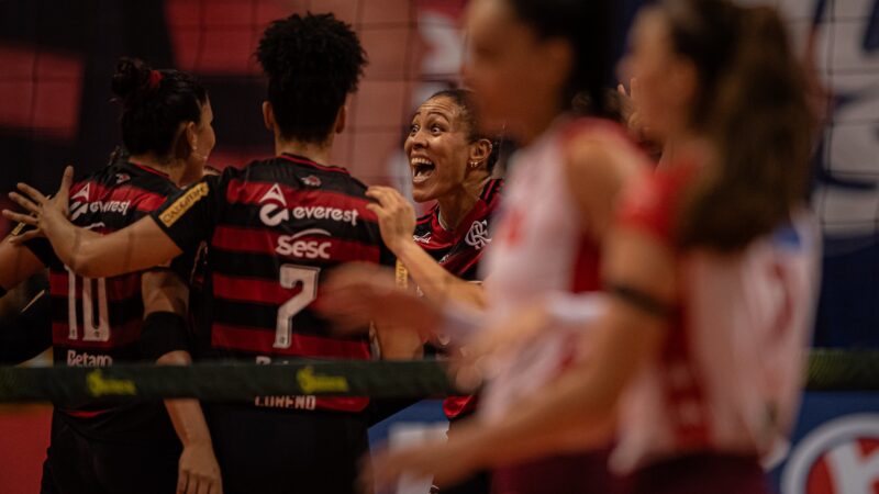 Sesc-Flamengo atropela o Paulistano Barueri e vai à semifinal da Copa Brasil