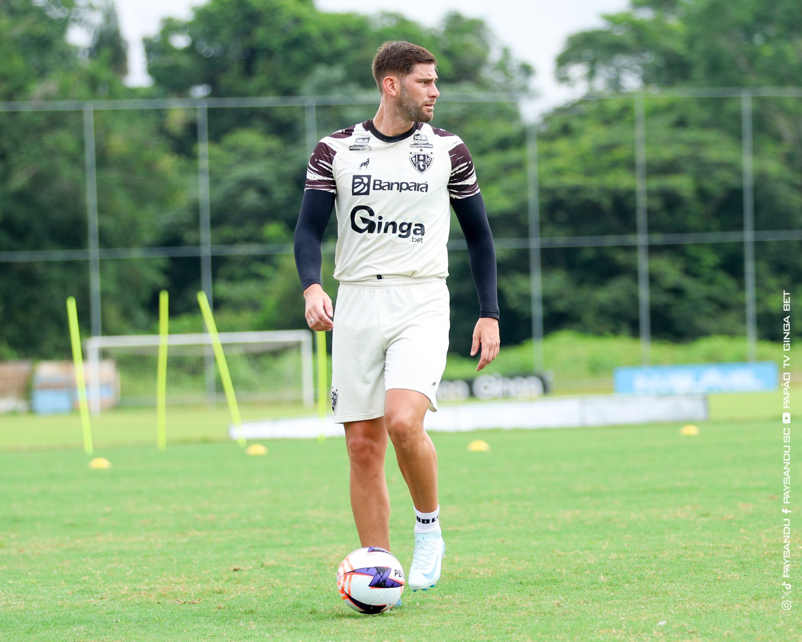 Após ficar de fora da estreia, Quintana diz está feliz e motivado para o retorno ao Paysandu