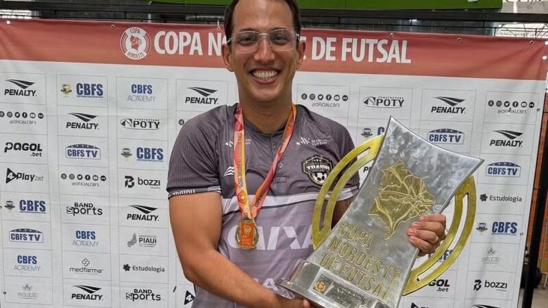 Futsal: sergipano Davi Mendonça é confirmado como técnico do Joinville