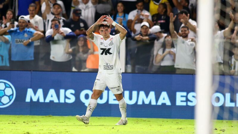 Como clássico contra o Corinthians ajudou Barreal a mudar de patamar no Santos