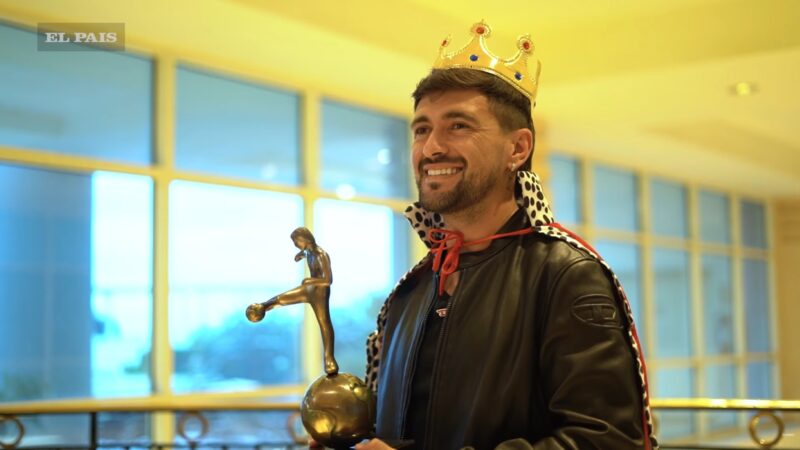 Arrascaeta recebe o prêmio de Rei da América: “Ano mágico”